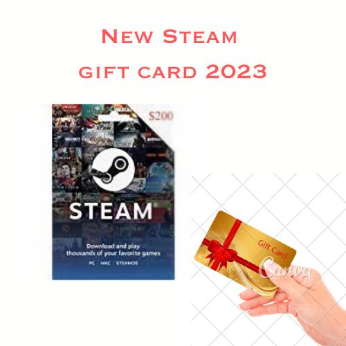 Unused Steam Gift Card -2023